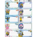 Naklejka (nalepka) Minionki Beniamin (5634)