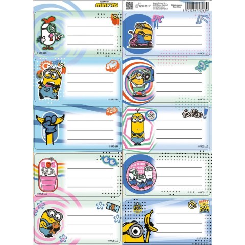 Naklejka (nalepka) Minionki Beniamin (5634)