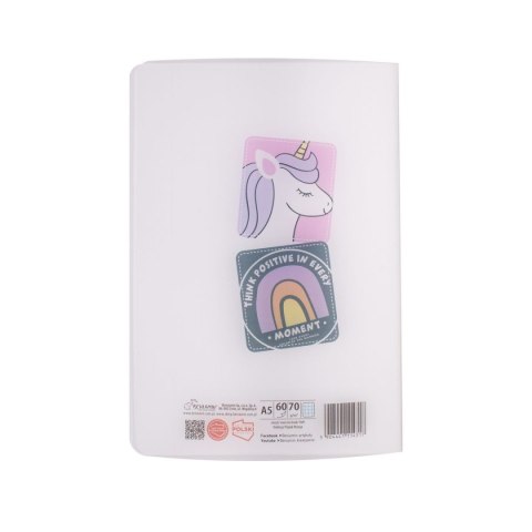 Zeszyt priplak-manga A5 60k. krata Beniamin (4317)