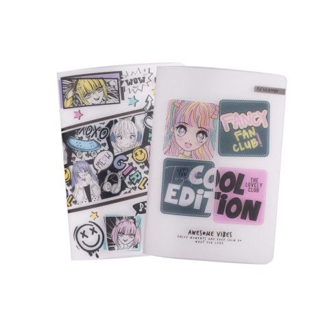 Zeszyt priplak-manga A5 60k. krata Beniamin (4317)