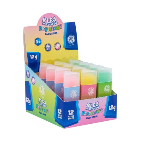 Klej w sztyfcie pastel 12g Astra (401023004)