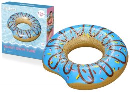 Koło do pływania Donut Pączek Niebieski 107 cm Best Way (17028)