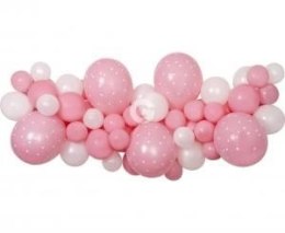 Girlanda Godan balonowa baby pink, 65 szt. (031355)