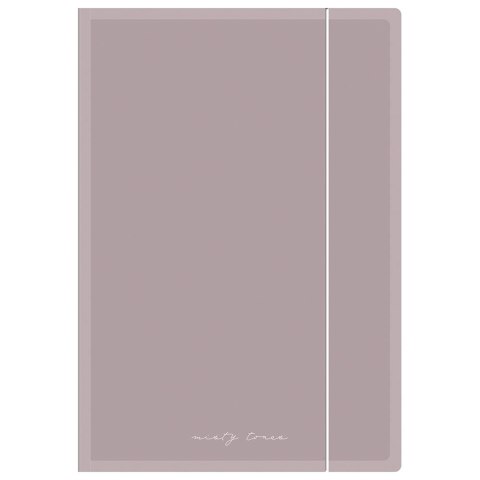 Teczka kartonowa na gumkę NUDE A4+ mix 400g Interdruk