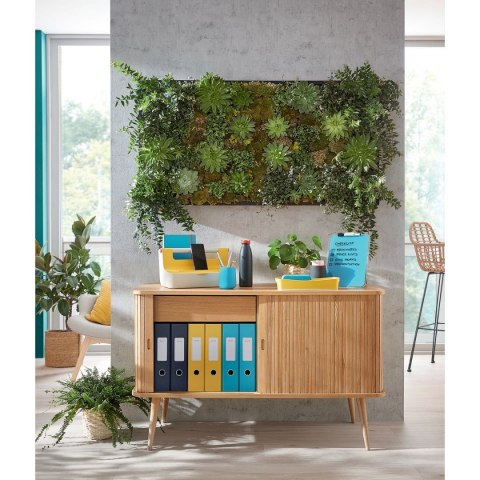 Teczka ofertowa Cosy A4 kolor: szary 20 kieszeni Leitz (46700089)