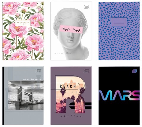 Zeszyt A4 80k. 70g linia Interdruk (ZEA480=)