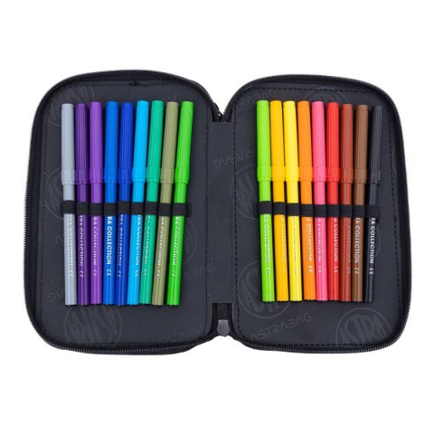 Piórnik Astrabag Jumbo Blue Pixel Astra (503024055)