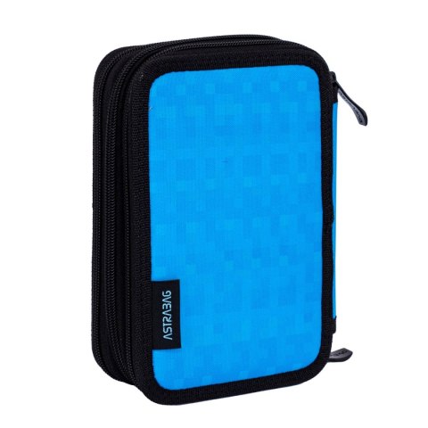 Piórnik Astrabag Jumbo Blue Pixel Astra (503024055)