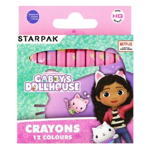 Kredki świecowe Gabby 12 kol. Starpak (529130)