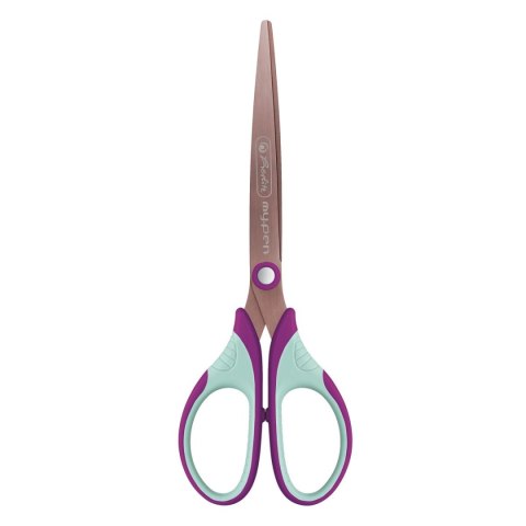 Nożyczki My.pen fiolet/mięta 50046744 18cm Herlitz (300006783)