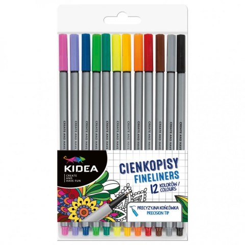 Cienkopis wkład mix 12kol. Kidea (CI12KKA)
