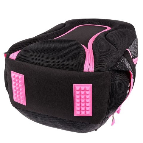 Plecak BLACK GLITTER 5903235665356 3-KOMORY St.Right (BP-26)