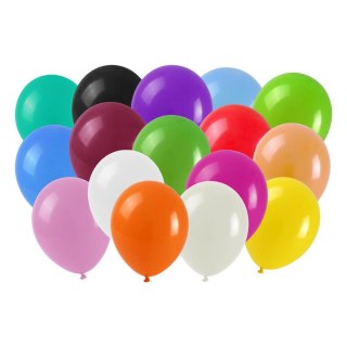 Balon gumowy dekoracyjny 100 sztuk mix 250mm Arpex (BLR110)