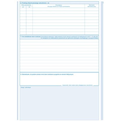 Druk offsetowy A4 40k. Tetis (GT150-B)