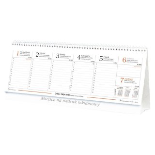 Kalendarz biurkowy biurkowy 295mm x 130mm Lucrum (BF01)