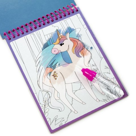 Kolorowanka Magia MAGICZNA WIELORAZOWA KOLOROWANKA WODNA Derform (MWKWHKA)