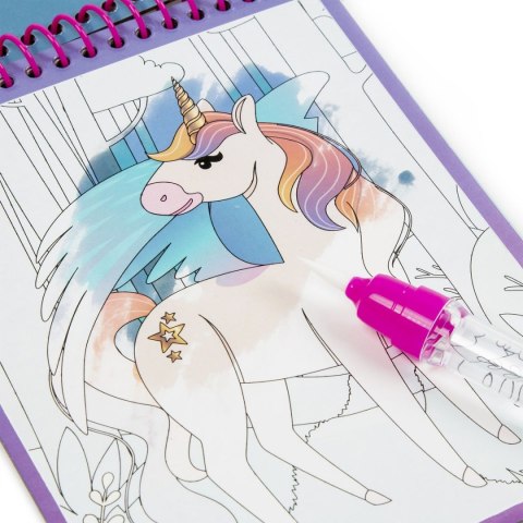 Kolorowanka Magia MAGICZNA WIELORAZOWA KOLOROWANKA WODNA Derform (MWKWHKA)