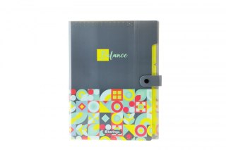 Teczka z przegródkami A4 kolor: mix 5 przegródek Berlingo (Balance)