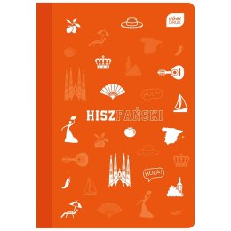 Zeszyt tematyczny Hiszpański A5 60k. 70g krata Interdruk