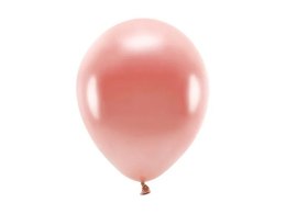Balon gumowy metalizowane, różowe złoto różowy 260mm Partydeco (ECO26M-019R-10)