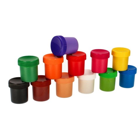 Farby plakatowe kolor: mix 20ml 12 kolor. Starpak (536926)