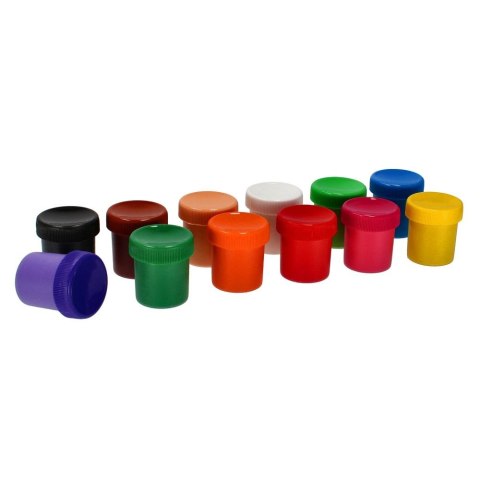 Farby plakatowe kolor: mix 20ml 12 kolor. Starpak (536926)