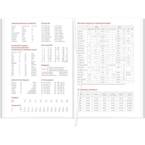 Kalendarz nauczyciela książkowy (terminarz) A5TA071B 2024/2025 a5 SELEDYNOWY A5 Wydawnictwo Wokół Nas (NEBRASKA)