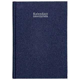 Kalendarz nauczyciela książkowy (terminarz) A5TN061B- granat 2024/2025 A5 tygodniowy A5 Wydawnictwo Wokół Nas (EKOLEN)