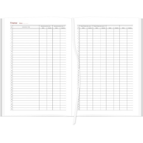 Kalendarz nauczyciela książkowy (terminarz) NEBRASKA BRĄZ 2024/2025 A5 DZIENNY A5 Wydawnictwo Wokół Nas (A5DN074B-)