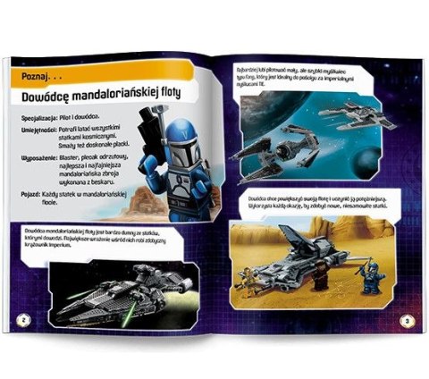 Książeczka edukacyjna LEGO® Star Wars™. Mandaloriańscy wojownicy LNC 63123 P1 Ameet