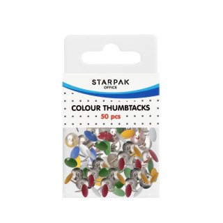 Pinezki kolor: mix 50 szt Starpak (540315)