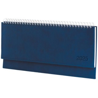 Kalendarz biurkowy 5905031847370 LEŻĄCY VIVELLA granatowy 300mm x 145mm Wokół Nas (KB047VB)