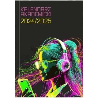Kalendarz nauczyciela książkowy (terminarz) A5TA071B 2024/2025 A5 DZIEWCZYNY A5 Wydawnictwo Wokół Nas (PCV BEZBARWNY)