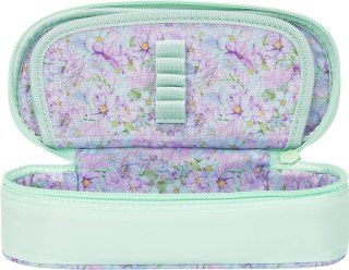 Piórnik flowers zielony Oxford (400182135)