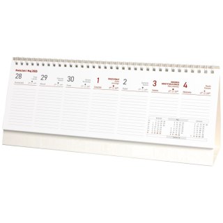 Kalendarz biurkowy 5905031844676 STOJĄCY TRÓJDZIELNY 120X200MM 296mm x 120mm Wokół Nas (KB039B)