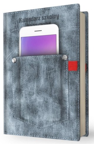 Kalendarz książkowy (terminarz) 24/25 JEANS KSJ A5 Jotan (A5 tygoniowy szkolny)