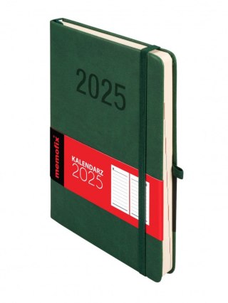 Kalendarz książkowy (terminarz) 5904210084599 MEMOFIX ZIELONY A5 Antra (A5 DNS)