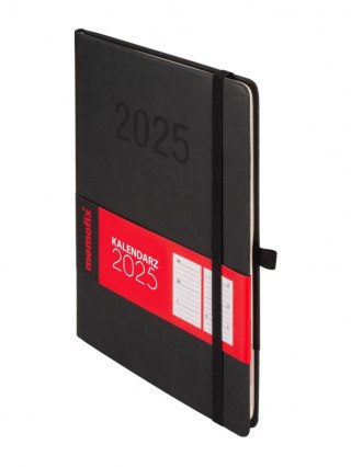 Kalendarz książkowy (terminarz) 5904210085688 MEMOFIX CZARNY A5 Antra (A5 TDW)