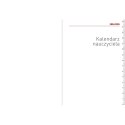 Kalendarz nauczyciela książkowy (terminarz) B6TN089B- 2024/2025 B6 PCV bezbarwny B6 Wydawnictwo Wokół Nas (MOTYLE)