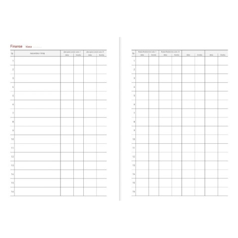 Kalendarz nauczyciela książkowy (terminarz) B6TN089B- 2024/2025 B6PCV bezbarwny B6 Wydawnictwo Wokół Nas (EKO)