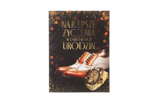 Kartka składana urodzinowy Art Nuvo (5905771370183)