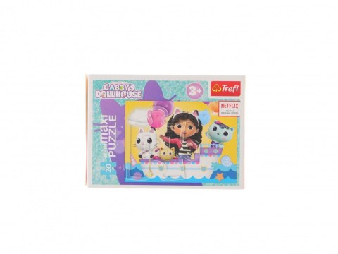 Puzzle Gabby Kolorowy dzień Gabby 20 el. Trefl (56041)