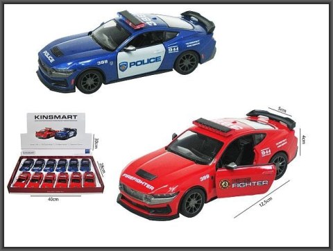 Samochód Ford Mustang 2024 Dark Horse Policja / Straż Pożarna Hipo (HXKT277)