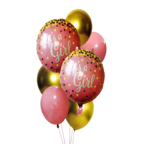 Balon foliowy zestaw balonów Boy 7szt. Antella (BCS-617)