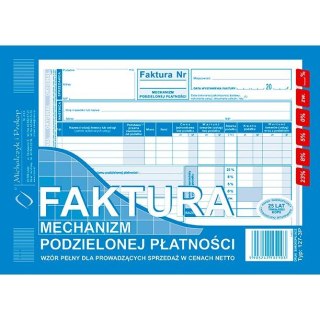 Druk offsetowy Faktura VAT A5 Michalczyk i Prokop (127-3P)