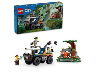 Klocki konstrukcyjne City Terenówka badacza dżungli Lego (60426)