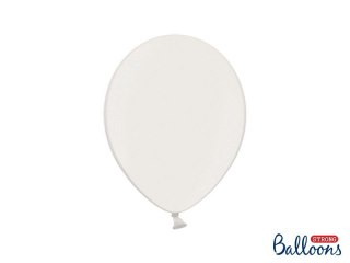 Balon gumowy Party Deco BALONY STRONG METALLIC metalizowany 50 szt biały tytanowy Partydeco (SB12M-008/50)
