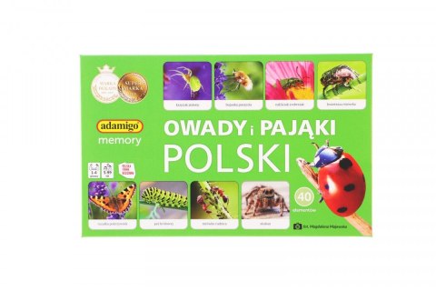 Gra pamięciowa Adamigo OEWADY I PAJĄKI