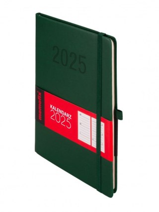 Kalendarz książkowy (terminarz) 5904210085732 MEMOFIX ZIELONY A5 Antra (A5 TDW)