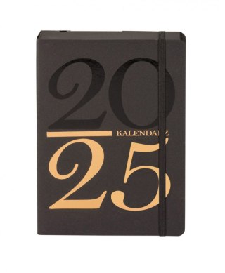 Kalendarz książkowy (terminarz) 5904210086166 KRAFT CZARNY A5 Antra (A5 DNS)